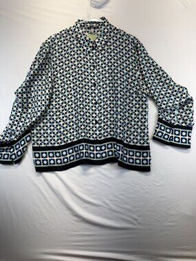 H & M NWT Women's Shirt Sz M Long Sleeve
